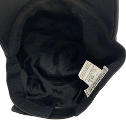 Casquette en cuir noir HERMES T57