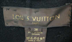 Blouson LOUIS VUITTON noir T 36