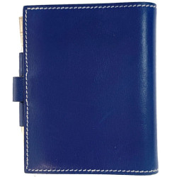 Porte Agenda HERMES bleu petit modèle