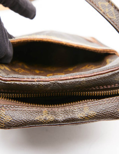 Sac bandoulière LOUIS VUITTON en toile marron