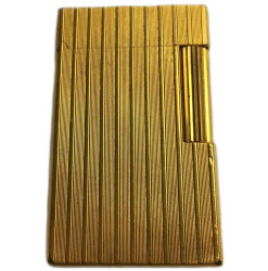 Gold plated silver DUPONT lighter