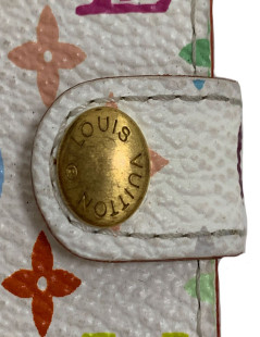 Porte cartes LOUIS VUITTON toile Murakami