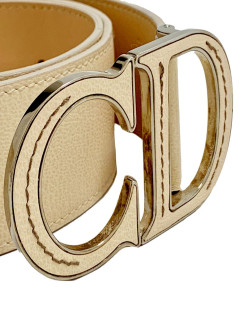 CEINTURE DIOR T85 BEIGE CD