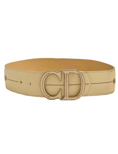 CEINTURE DIOR T85 BEIGE CD