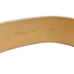 CEINTURE DIOR T85 BEIGE CD