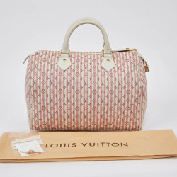 Speedy Mini Lin Monogram LOUIS VUITTON 