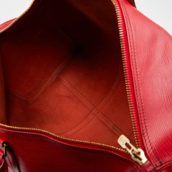 Keepall VUITTON Epi rouge