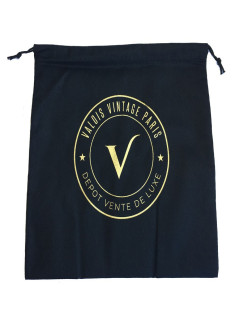 Sac de ceinture VERSACE en cuir noir