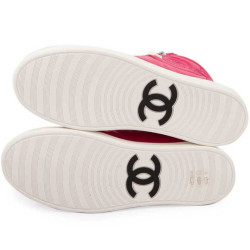 Baskets CHANEL T 38 rose