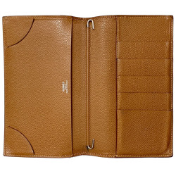 Porte Agenda HERMES cuir de veau epsom gold