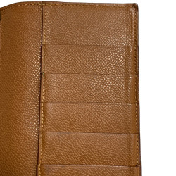 Porte Agenda HERMES cuir de veau epsom gold