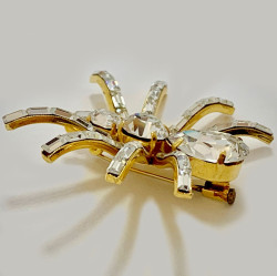 Broche Araignée DOLCE GABBANA strass