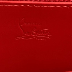 Portefeuille LOUBOUTIN en cuir noir 