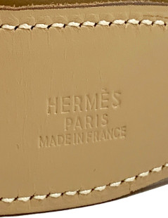 Ceinture HERMES boucle chaine d'ancre