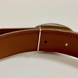 Ceinture HERMES boucle chaine d'ancre