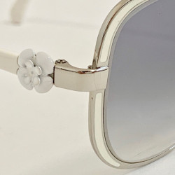 Lunettes camélia CHANEL blanches