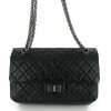 Sac 2:55 CHANEL cuir noir