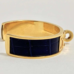 Bracelet Hermes OR ET BLEU