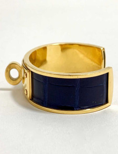 Bracelet Hermes OR ET BLEU