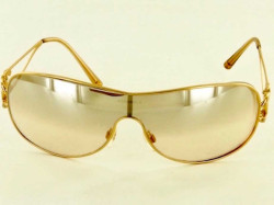 Lunettes de soleil CHANEL or