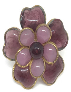 Bague MARGUERITE DE VALOIS pâte de verre