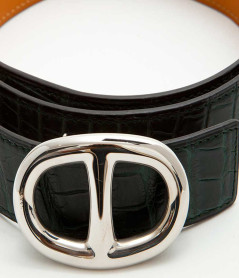 Ceinture HERMES Homme t 90 crocodle porosus