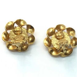 Boucles d'oreille clips CHANEL Vintage