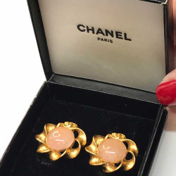 Boucles d'oreille clips CHANEL Vintage