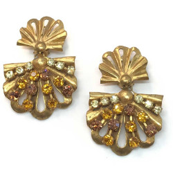 Boucles d'oreille ROCHAS Vintage