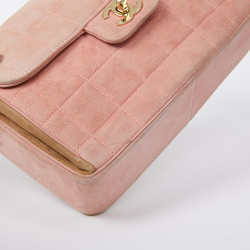 Sac Chanel daim rose