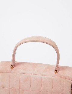 Sac Chanel daim rose