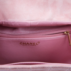 Sac Chanel daim rose