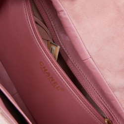 Sac Chanel daim rose