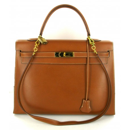 Sac KELLY HERMES cuir courchevel