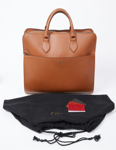 Porte documents CARTIER Must cuir caramel