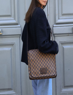 Sac Brooklyn LOUIS VUITTON toile damier 