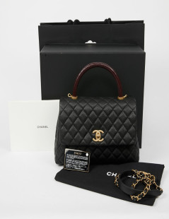 Sac rabat avec poignee CHANEL 