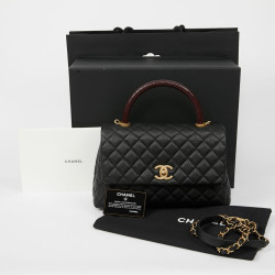 Sac rabat avec poignee CHANEL 