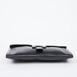 Pochette Jige cuir box noir Vintage