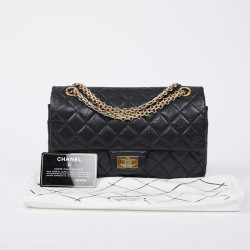 Sac 2.55 CHANEL cuir vieilli