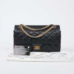 Sac 2.55 CHANEL cuir vieilli