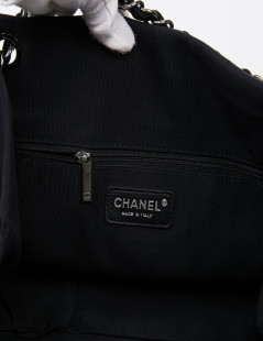 Sac bicolore chanel noir et blanc