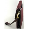 Pochette CELINE vintage en toile bordeaux