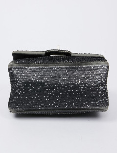 Sac CHANEL sequins argent