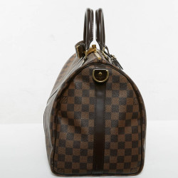 Keepall 45 LOUIS VUITTON avec bandoulière toile damier