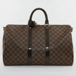 Keepall 45 LOUIS VUITTON avec bandoulière toile damier