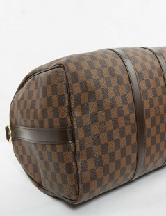 Keepall 45 LOUIS VUITTON avec bandoulière toile damier