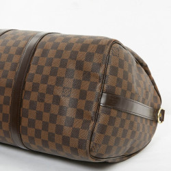 Keepall 45 LOUIS VUITTON avec bandoulière toile damier