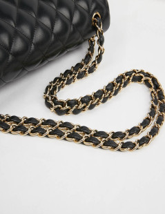 Chanel black  Jumbo quilted leather