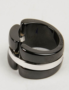 Chanel Ultra Ring T 50 white gold and ceramic